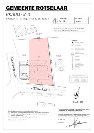 ***Te koop: Bouwgrond voor Halfopen bebouwing***Gelegen aan de voet van Rotselaar Heikant, bieden wij een uitstekend perceel bouwgrond aan voor...