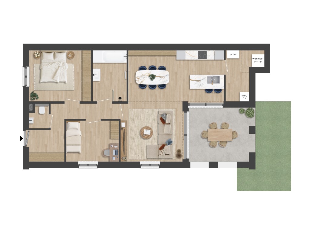 Appartement à vendre à Mol avec 2 chambres - photo 2