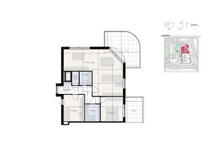 E-PEIL < 30<br />6% BTW mogelijk<br />Op de derde verdieping van Valléa bevinden zich deze exclusieve penthouses, gelegen in een rustige, groene en landelijke omgeving met een uitstekende bereikbaarheid. Hier woont u op het hoogste niveau, met een sterke focus op ruimte, licht en energiezuinig comfort.<br />De ruime leefruimte met open keuken vormt het hart van de woning en wordt gekenmerkt door grote raampartijen die zorgen voor een overvloed aan natuurlijk licht. Aansluitend bevindt zich een eerste ruim terras dat perfect geïntegreerd is met de leefruimte. Ideaal voor gezellige momenten en ontspanning met zicht op het omliggende groen.<br />Daarnaast beschikt de penthouse over een tweede terras dat toegankelijk is via één van de slaapkamers. Deze extra buitenruimte biedt een meer private plek om in alle rust te genieten van de omgeving.<br />De indeling omvat twee slaapkamers, een comfortabele badkamer, een apart toilet en een praktische berging. Alles werd doordacht ontworpen met oog voor comfort en functionaliteit.<br />De afwerking van keuken en badkamer kan volledig naar eigen smaak gekozen worden, met ruime budgetten die garant staan voor een kwalitatieve en persoonlijke inrichting.<br />Met een E-peil onder 30 en de integratie van de nieuwste energiebesparende technieken, zoals warmtepompen, zonnepanelen en doorgedreven isolatie, woont u hier uitzonderlijk energiezuinig. Dit resulteert niet alleen in een lagere energiefactuur, maar ook in een duurzame en toekomstgerichte investering.<br />Bovendien kan u, mits het voldoen aan de wettelijke voorwaarden, aankopen aan het verlaagde btw-tarief van 6%.