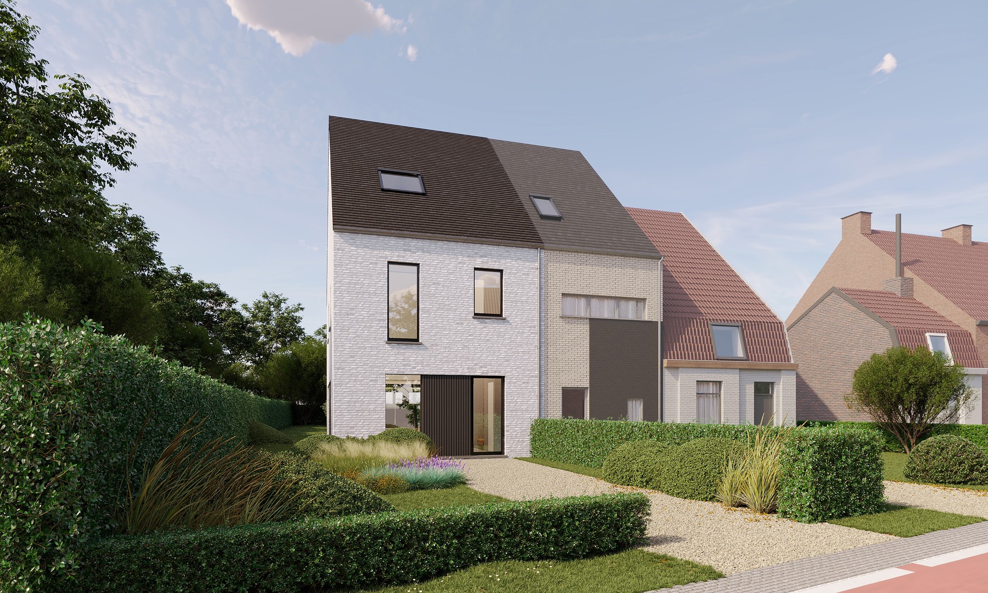 Hedendaagse nieuwbouwwoning met vlotte bereikbaarheid in Lokeren - foto 1