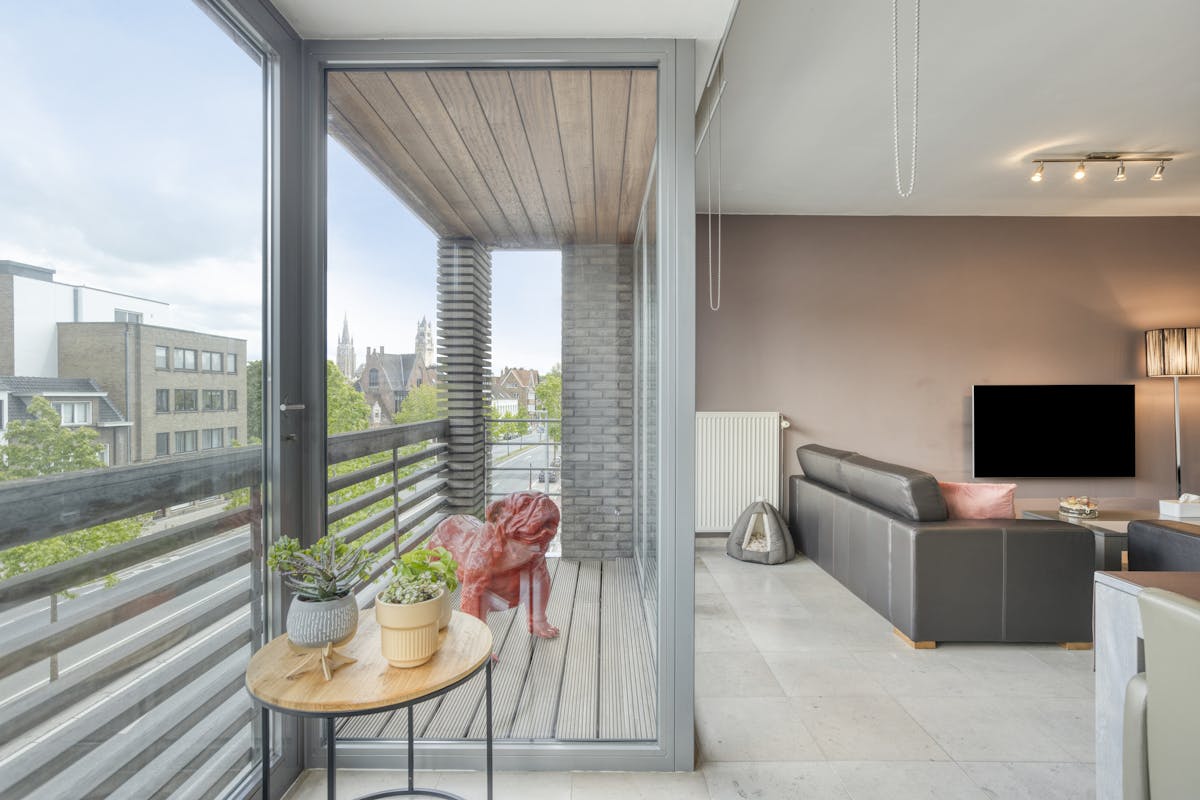 Modern appartement met 2 slaapkamers dichtbij 't Zand in Brugge - foto 4