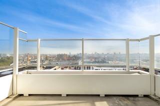 <span><strong>MOLENBEEK SAINT JEAN </strong></span>- We are offering this ± 71 m² one-bedroom apartment on the 7th floor (with lift) with a superb view of Brussels, built in 2020. This flat comprises an entrance hall, a fully equipped open-plan kitchen, a large bright living room opening onto the terrace with a beautiful view of central Brussels, a storage room with washing machine connections, a shower room, a separate toilet and the option to purchase an underground parking space for €25,000 (optional). Charges ± £135/month for communal areas + gas provision for hot water and heating +/- £70/. The flat is currently rented but the tenant is leaving on 23/01/2026, so the flat will be vacant upon completion. Meets the latest energy standards thanks to its PEB B- rating. IDEAL for a first purchase (to live in or to invest with a good guaranteed return!). Under ten-year warranty. Viewing by appointment with our Trevi team: 02.340.24.73 - new@trevi.be