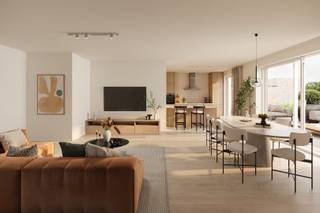 Zoek jij een energiezuinige nieuwbouwwoning op een ideale locatie? Bekijk dan even deze fraaie halfopen bebouwing in moderne stijl. De woning maakt deel uit van ons nieuwste bouwproject in Gistel. In een kindvriendelijke en groene wijk, dicht bij alle voorzieningen.<br /><br />Het is een zeer energiezuinige woning, uitgerust met geothermische warmtepomp, vloerverwarming, ventilatie met warmterecuperatie en zonnepanelen.<br />Deze ruime gezinswoning heeft een optimale indeling met o.m. een lichtrijke leefruimte, ingerichte eilandkeuken en badkamer, tuin met gezellig terras, 4 slaapkamers, veel berging én een garage.   <br /><br />Danneels werkt jouw nieuwe woning sleutel-op-de-deur voor je af, incl. terras, oprit en tuinomheining. Voor een vaste prijs en tegen een afgesproken einddatum. Jij kiest de keuken- en badkamerinrichting, vloer- en wandtegels bij onze partners. Onze klantenbegeleider staat voor je klaar met advies op maat. 