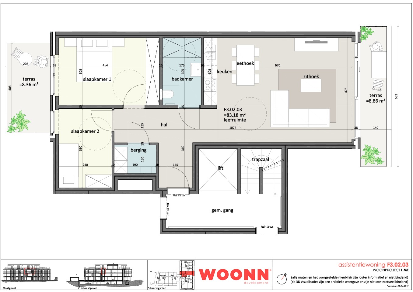 Serviceflat te huur in Veurne - foto 2