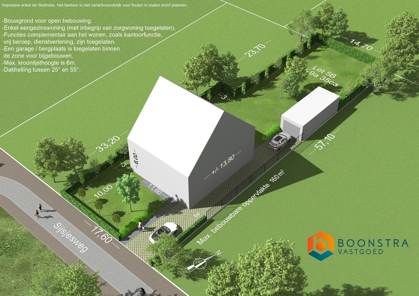 Bouwgrond voor open bebouwing op perceel van 935m² te Keerbergen - foto 1