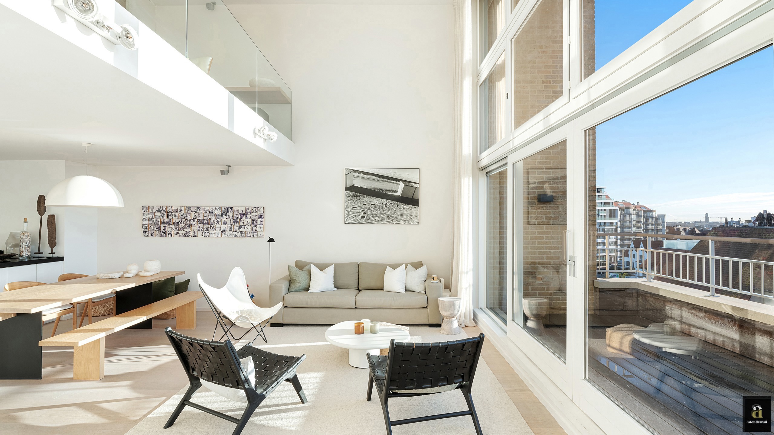 Ruime 4-slpk mezzanine vlakbij zee en RBSC (Duinbergen). - foto 3