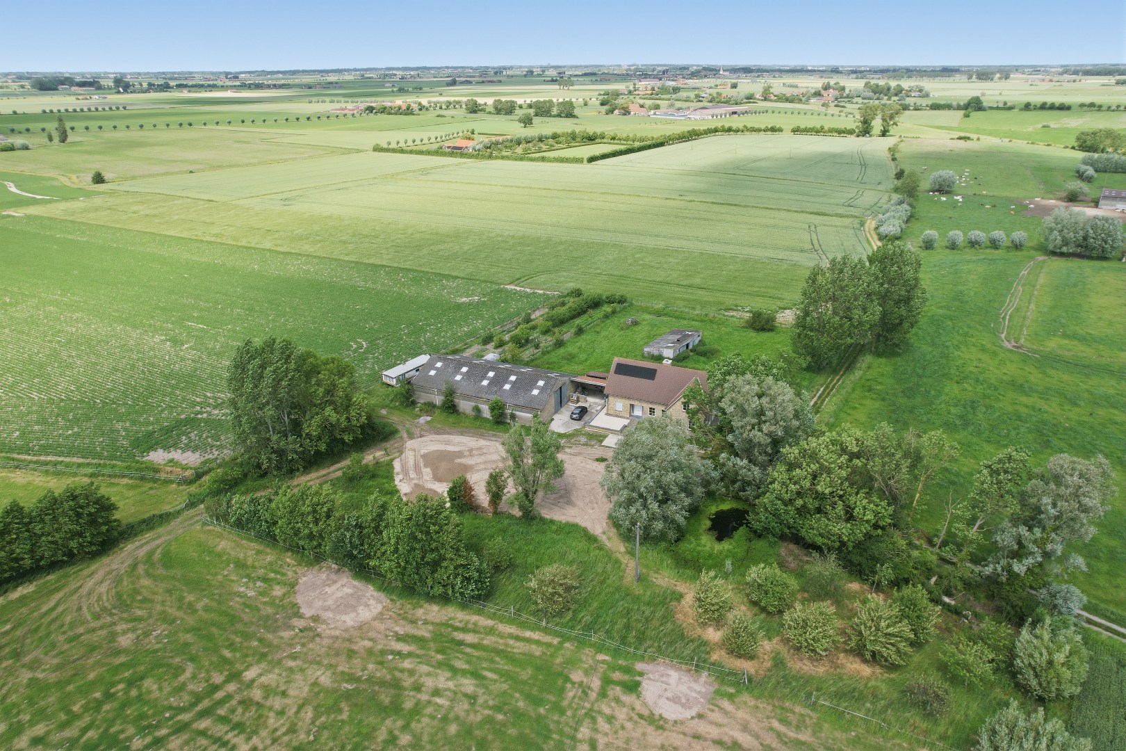 Recente open bebouwing (2019) op een perceel van maar liefst 44.888 m² - foto 4