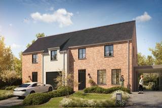 Hectaar is building two energy-efficient and practically designed new-build homes in a quiet location in Lierde.<br />The homes are located in a quiet neighbourhood, yet centrally located near various shops, a primary school and connections to various access roads.<br /><br />With each home, the buyer has the opportunity to have a say in the design and finish of the home. In consultation with our reliable partner suppliers, you can choose the materials and finishes according to your taste and budget – so you can really make this home your own.<br /><br />Layout of the homes:<br />Ground floor: Entrance hall with guest toilet, spacious living room with open kitchen and storage room or garage.<br />First floor: Hallway with separate toilet, 3 spacious bedrooms, bathroom equipped with bath, walk-in shower and double washbasin.<br />Attic: Accessible via the attic hatch – ideal as extra storage space/extension.<br /><br />Advantages of this property:<br />Energy-efficient living in a quiet location;<br />Air/water heat pump in combination with underfloor heating;<br />7,500-litre rainwater tank connected to toilets/washing machine/outdoor tap;<br />If you would like more information, contact us today.<br />(Photos are reference images from previous projects)