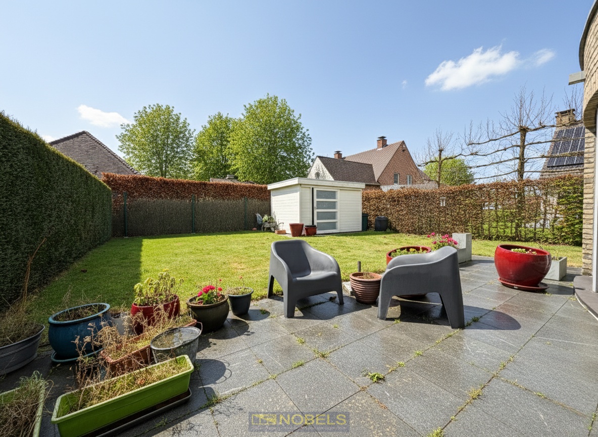 Te huur, recente halfopen bebouwing met onderhoudsvriendelijke tuin te Kruisem - foto 3