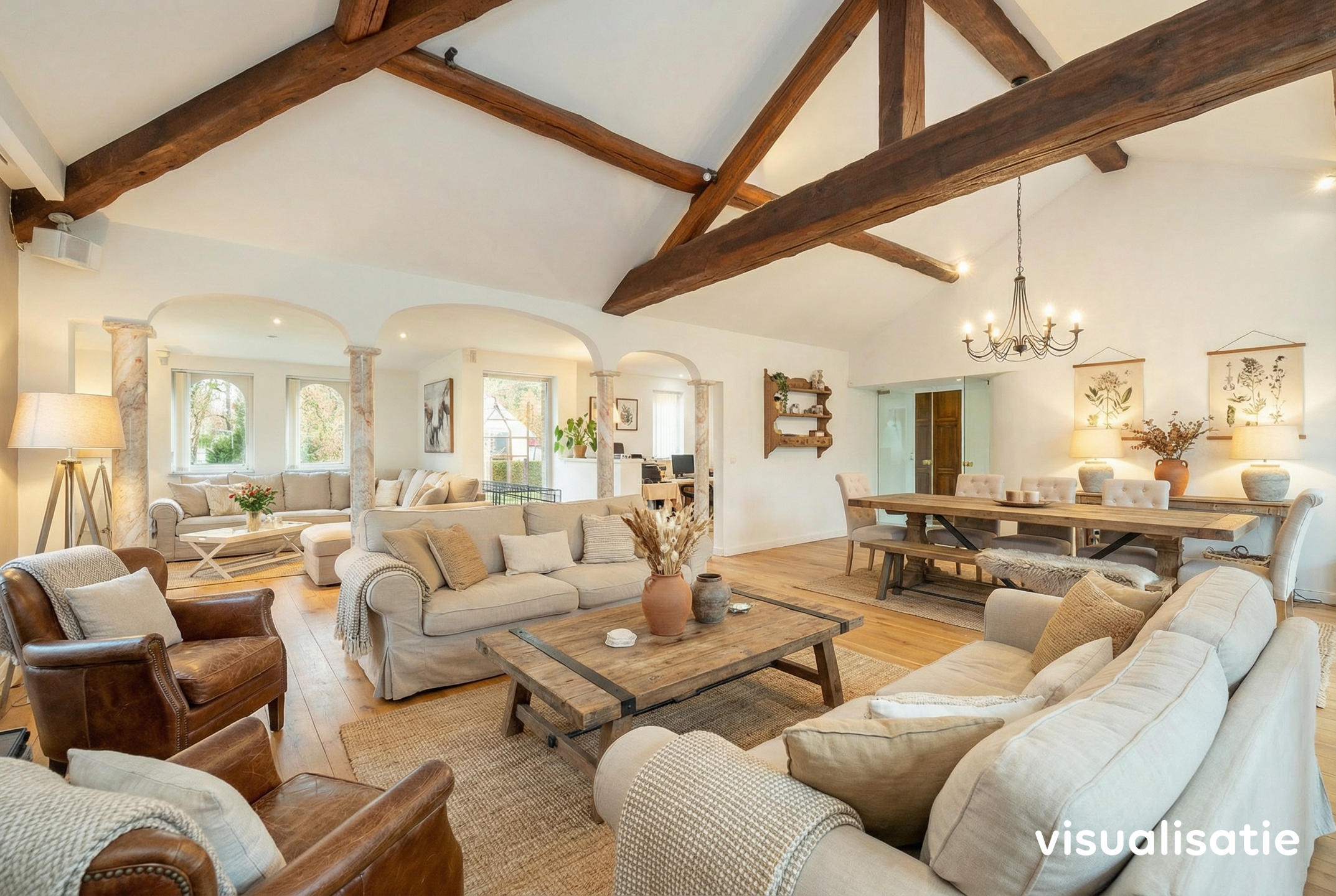 Spaanse villa met 3 slaapkamers en bureau op 2874 m² - foto 3