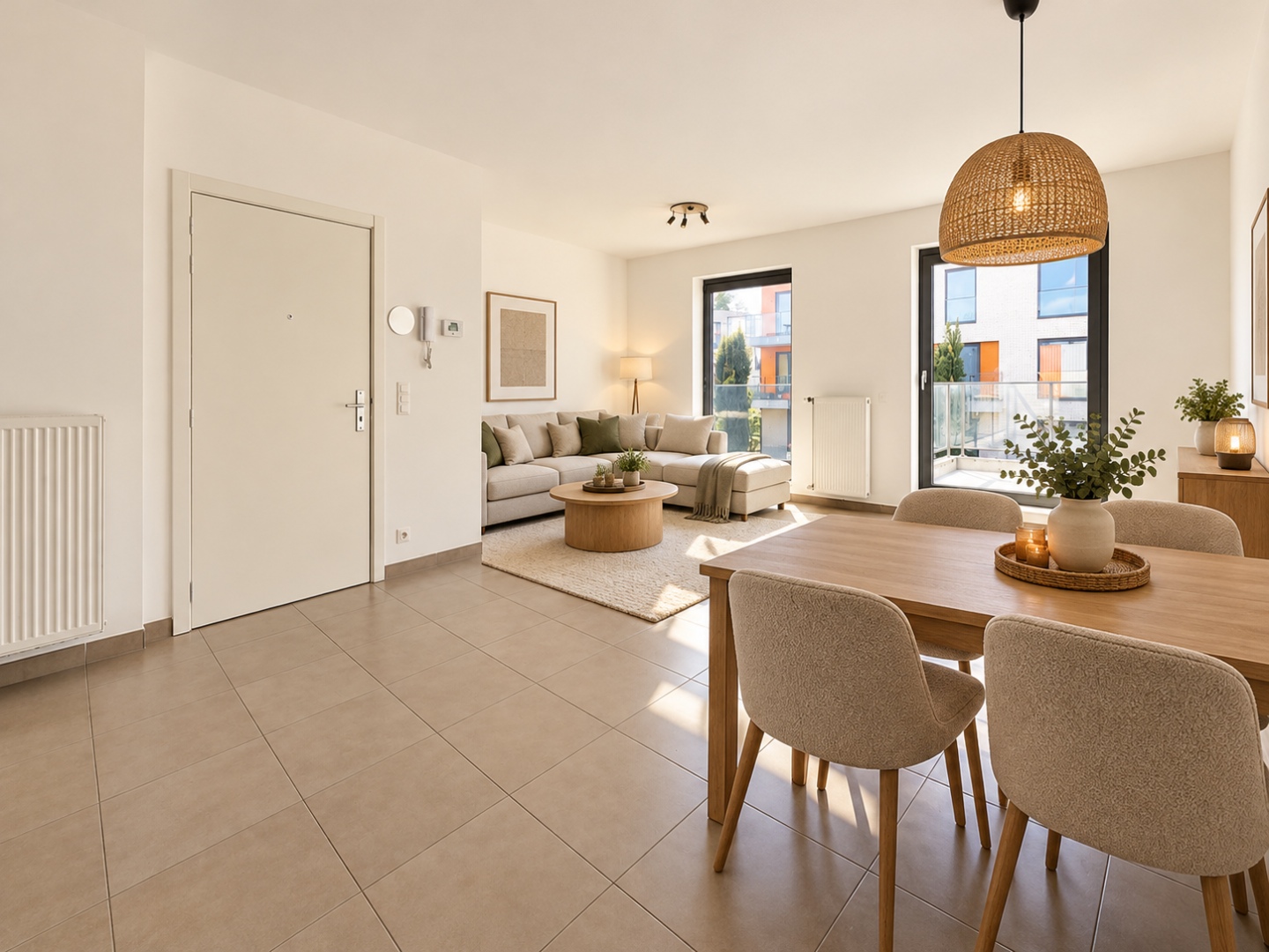 Te koop, lichtrijk appartement met ruim terras en 2 ondergrondse autotaanplaatsen aan de Leie - photo 4