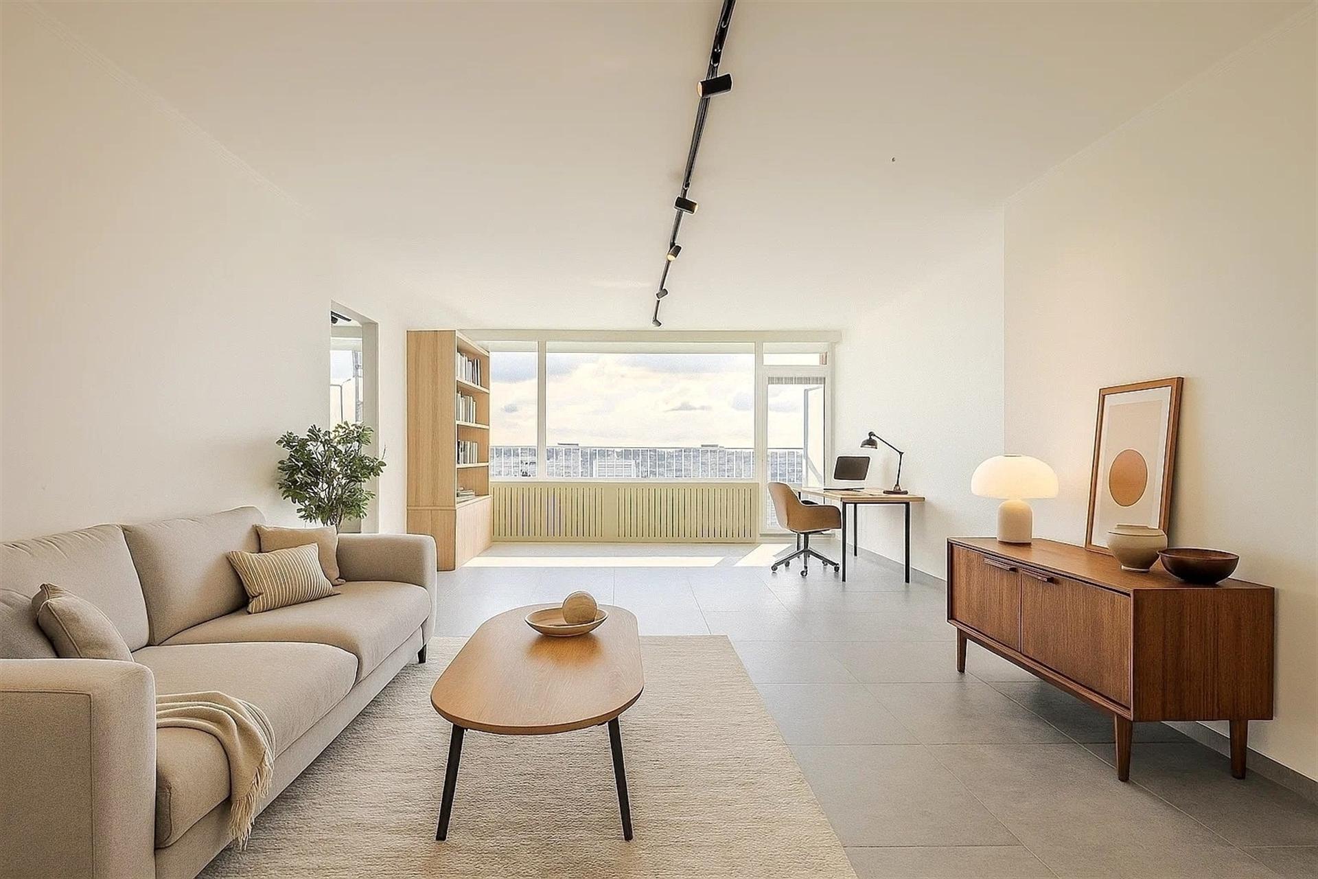 Gerenoveerd appartement met panoramisch zicht op Gent. - foto 2