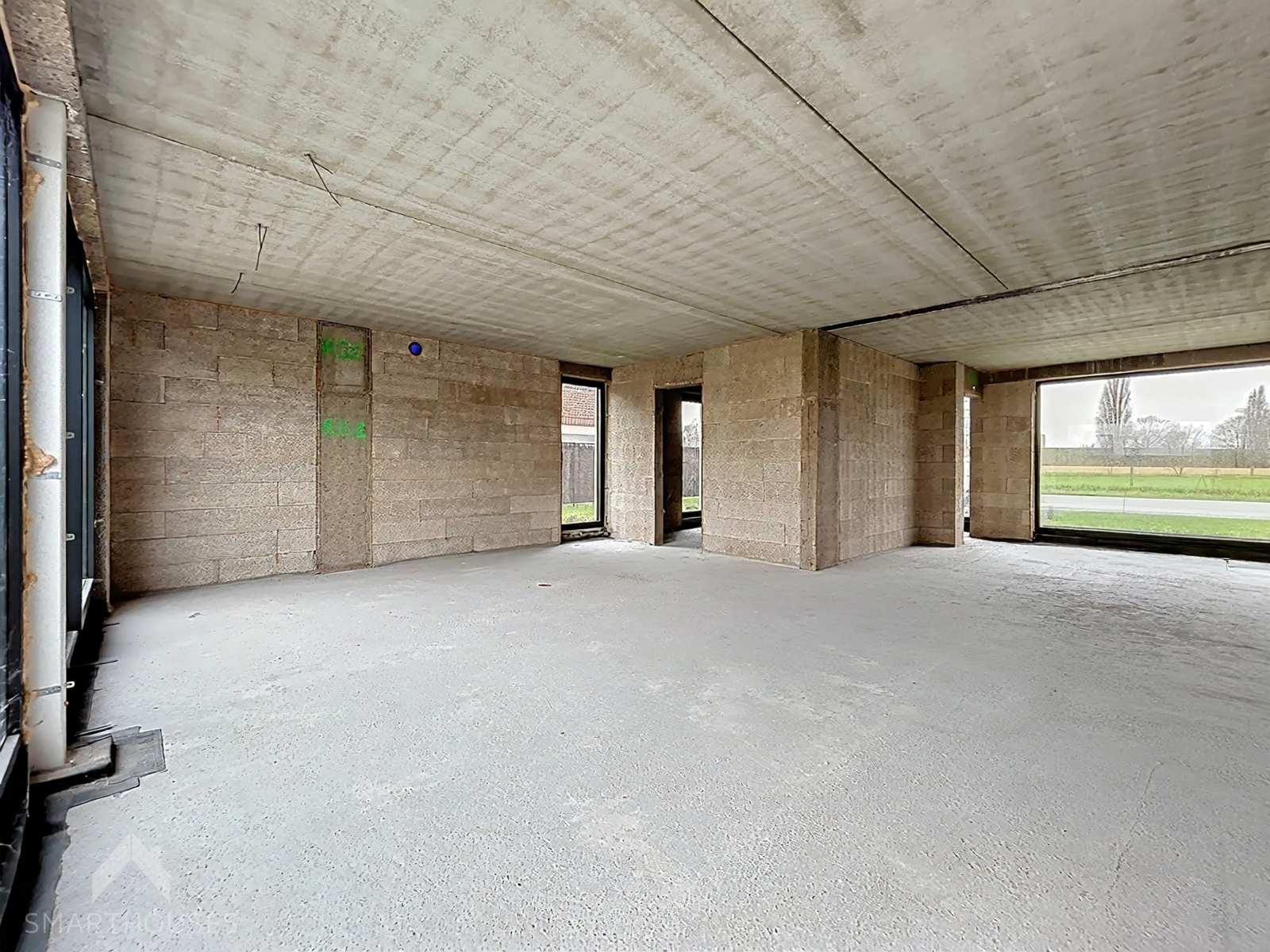 Nieuwbouwwoning op 550m² met 3 slaapkamers en bureel - foto 5