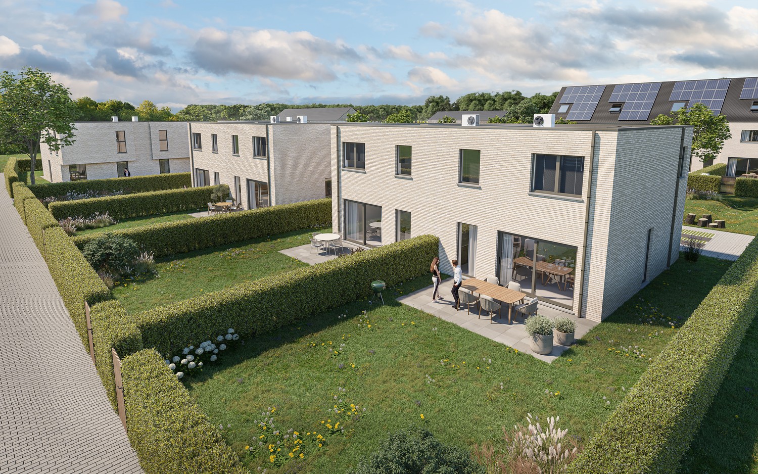 Nieuwbouwwoning met 3 slpks - photo 1