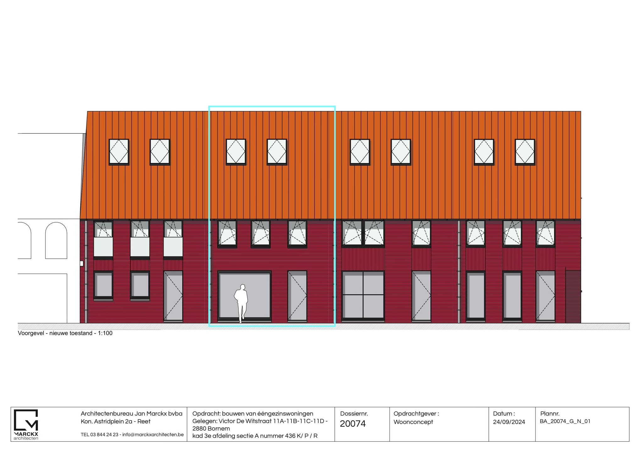 Casco woning in nieuwbouwproject te Hingene, Bornem - foto 1