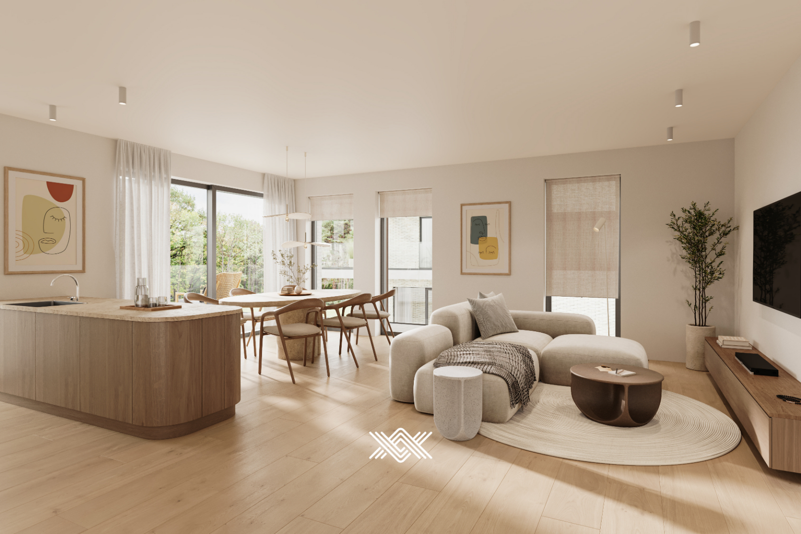 Tweeslaapkamer appartement op de eerste verdieping - foto 5