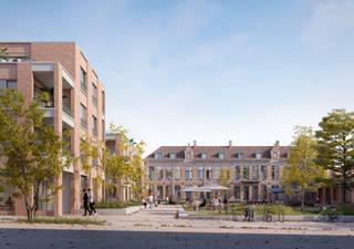 <strong>Machelen – Machtig Wonen in 1830 </strong><br />Machelen, Machtig Wonen is een nieuw en duurzaam woonproject waar modern wonen gecombineerd met een groen, vernieuwd dorpscentrum waar alles binnen handbereik is. Dankzij lucht-waterwarmtepompen, zonnepanelen en een bijna-energieneutrale (BEN) bouwstijl woon je energiezuinig en comfortabel. <br />Dankzij de goede bereikbaarheid (openbaar vervoer, toegang tot ring en luchthaven) én de nabijheid van winkels, scholen, sport- en ontmoetingsruimtes is het een ideale uitvalsbasis. <br /><br /><strong>Appartement B1.101 – 2 slaapkamers – 94 m² – terras 20 m² </strong><br />Licht en goed ingedeeld appartement met twee slaapkamers, royale leefruimte en terras van 20 m². Dankzij moderne, energiezuinige technieken woon je hier comfortabel én milieubewust, in het vernieuwde dorpshart van Machelen. Ideaal voor koppels of jonge gezinnen die alle voorzieningen - winkels, vervoer, ontspanning – vlakbij wensen. Exclusief (verplicht aan te kopen): berging, autostaanplaats.