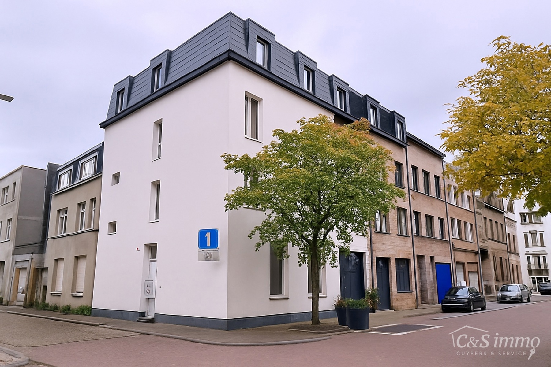 1-slaapkamer hoekappartement in een kleinschalig gebouw aan Park Spoor Noord - foto 1