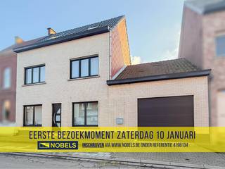 1ste bezoekdag zaterdag 10 januari! Inschrijven kan via www.nobels.be onder referentienummer 4198134.VERRASSEND RUIME GEZINSWONING met 6 SLAAPKAMERS,...