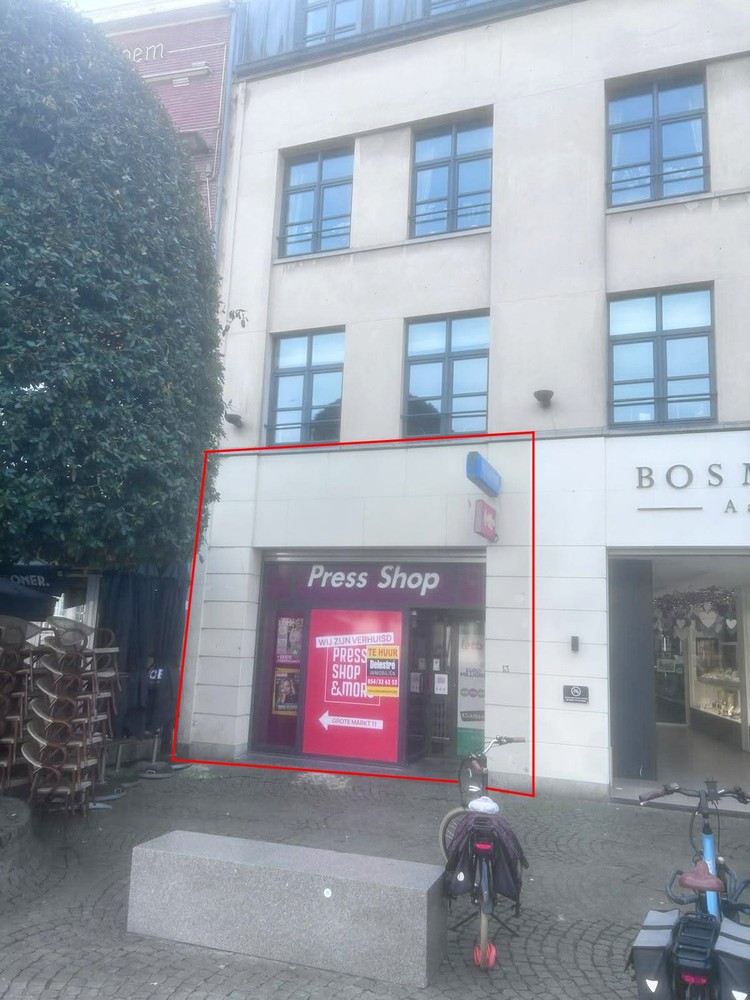 Handelsruimte te huur op toplocatie – Grote Markt Aalst - foto 1