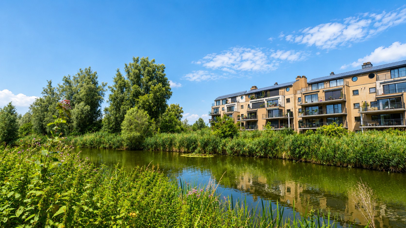 Exclusief appartement van ca. 142 m² met 3 slaapkamers, terras, autostaanplaats en uniek zicht op de Buylaers - foto 1