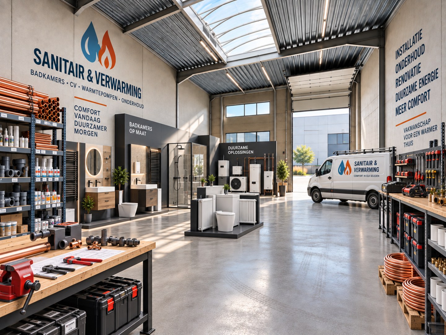 Loods te koop – 246 m² met 2 parkeerplaatsen inbegrepen op de industriezone te Ichtegem - foto 4