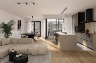 Droom je van een stijlvol energiezuinig appartement op een ideale ligging in Duffel? Maak kennis met de moderne appartementen in 'Gust'. <br /><br />Modern 2-slpk appartement van 91 m² op een centrale locatie in Duffel. Je geniet van een lichtrijke leefruimte met grote ramen, een open eilandkeuken, praktische berging en een zonnig terras.<br /><br />Dankzij geothermie, vloerverwarming en zonnepanelen woon je energiezuinig en comfortabel. Jij kiest zelf de afwerking, wij leveren sleutel-op-de-deur af, inclusief staanplaats, fietsenstalling en berging. Verlaagd btw-tarief van 6% mogelijk. Waar wacht je nog op?