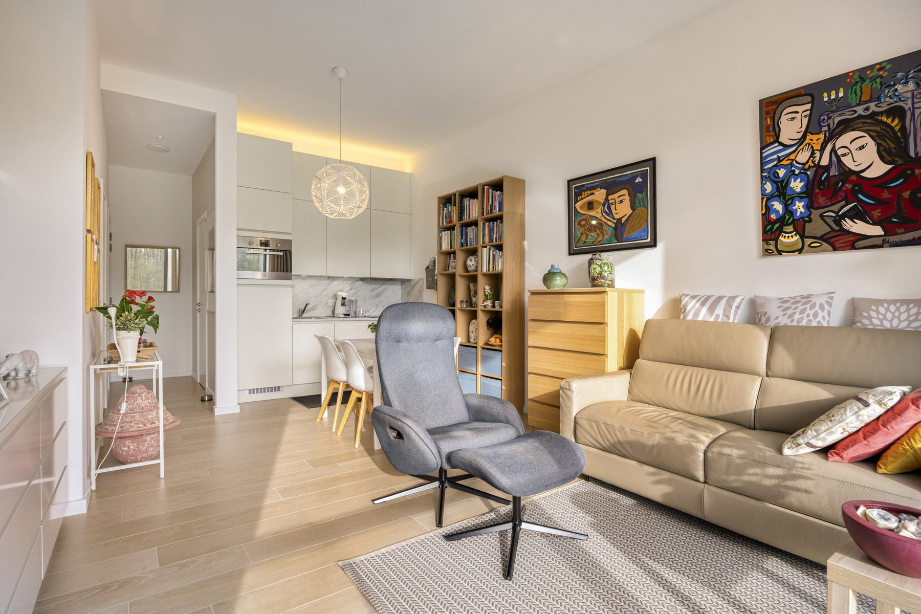 GLV nieuwbouwappartement met 1 slpk, terras en autostpl - foto 2