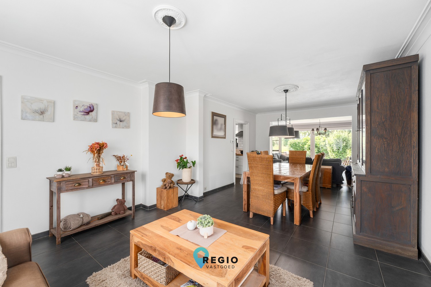 Doodlopende straat, royale 4 slpk. gezinswoning, uniek verzicht te Hansbeke - foto 5