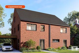 <strong>Nieuwbouwproject Langemark</strong><br /><br />In de rustige Cayennestraat, nabij het centrum van Langemark en alle voorzieningen, realiseert men binnenkort 7 nieuwbouwwoningen: <strong>4 halfopen en 3 gesloten</strong> bebouwingen. Alle woningen beschikken over <strong>3 slaapkamers</strong> en met <strong>mogelijkheid tot 5 slaapkamers in lot 7 en 8</strong>.<br /><br />Hieronder vindt u een overzicht van de prijzen, bewoonbare oppervlakte en de perceelgroottes. Vermelde prijzen zijn exclusief kosten en een raming van de totaalprijs inclusief registratierechten, 6% BTW (indien aan de voorwaarden voldaan = persoonlijke situatie) en notariskosten.<br /><br /><strong>Beschikbare nieuwbouwwoningen</strong><br />Lot 2 - Halfopen - Bewoonbaar 158 m² - Grondoppervlakte 442 m² - € 385.010 exclusief kosten - € 419.873,20 inclusief kosten. <br />Lot 3 - Gesloten - Bewoonbaar 171 m² - Grondoppervlakte 279 m² - € 338.045 exclusief kosten - € 367.596,40 inclusief kosten. <br />Lot 4 - VERKOCHT <br />Lot 5 - Gesloten - Bewoonbaar 172 m² - Grondoppervlakte 298 m² - € 341.490 exclusief kosten - € 371.538,80 inclusief kosten. <br />Lot 6 - Halfopen - Bewoonbaar 172 m² - Grondoppervlakte 440 m² - € 391.957 exclusief kosten - € 427.206,42 inclusief kosten. <br />Lot 7 - Halfopen - Bewoonbaar 190 m² - Grondoppervlakte 465 m² - € 407.575 exclusief kosten - € 444.144,00 inclusief kosten. <br />Lot 8- Halfopen - Bewoonbaar 190 m² - Grondoppervlakte 493 m² - € 415.115 exclusief kosten - € 452.564,80 inclusief kosten. <br /><br /><strong>Extra kenmerken </strong><br />- Warmtepomp met vloerverwarming en airco-units in de slaapkamers <br />- Regenwaterput van 10.000L<br />- Ventilatiesysteem C+<br />- Garage of carport <br /><br /><br />Meer informatie of een vrijblijvende afspraak op kantoor? <br />Bel Eden op 0470 43 78 21 of mail info@minthus.be