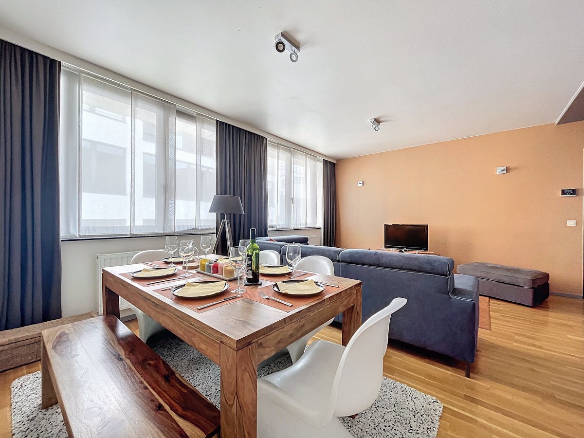 Appartement met terras te Brussel centrum Rouppe en Zavel - foto 5