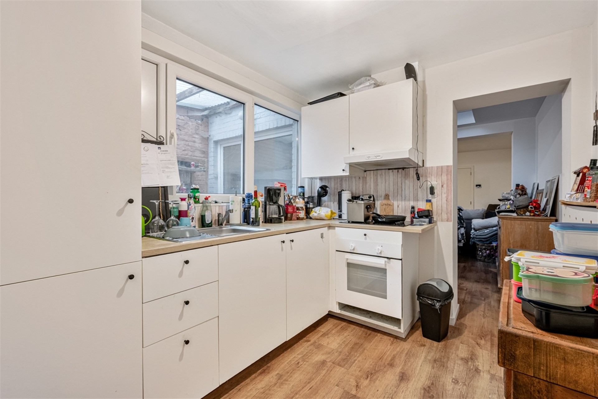Centraal gelegen gelijkvloers appartement met 2 slaapkamers - foto 4