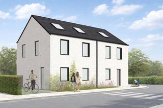 Uitstekend gelegen perceel bouwgrond met nieuw te bouwen driegevelwoning.Het perceel is landelijk gelegen en heeft een zuidwestelijke oriëntatie...