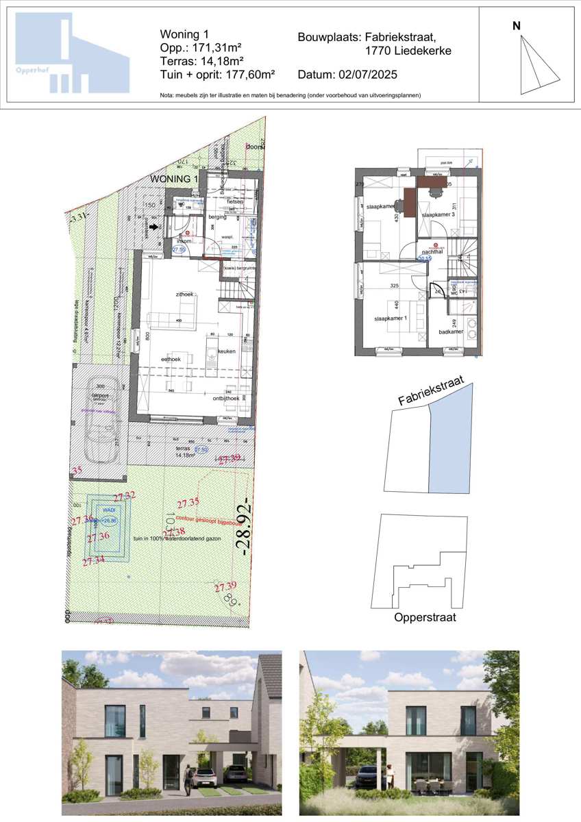 Maison à vendre à Liedekerke avec 3 chambres - photo 5