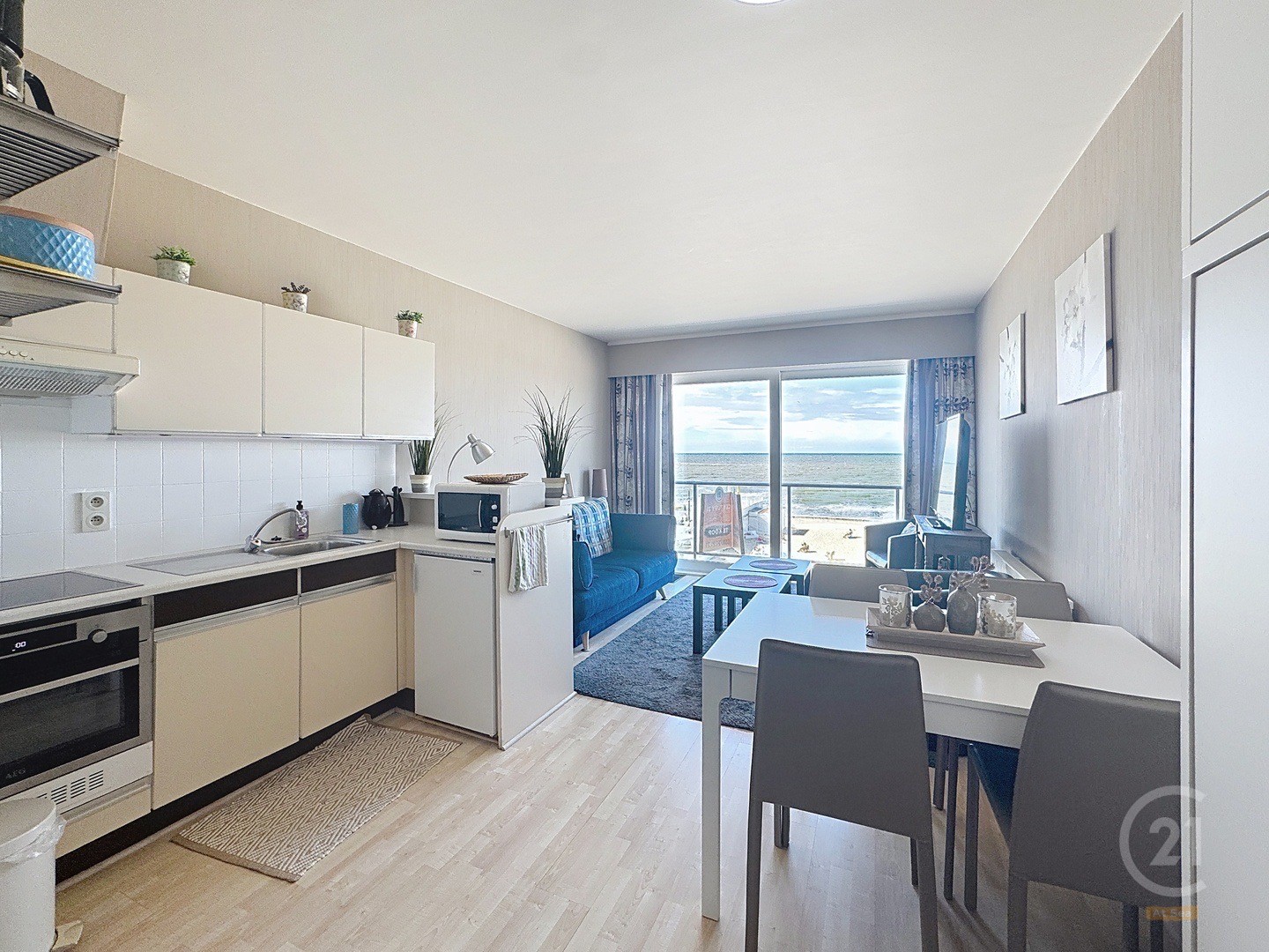 Studio sur la digue à Westende - photo 2