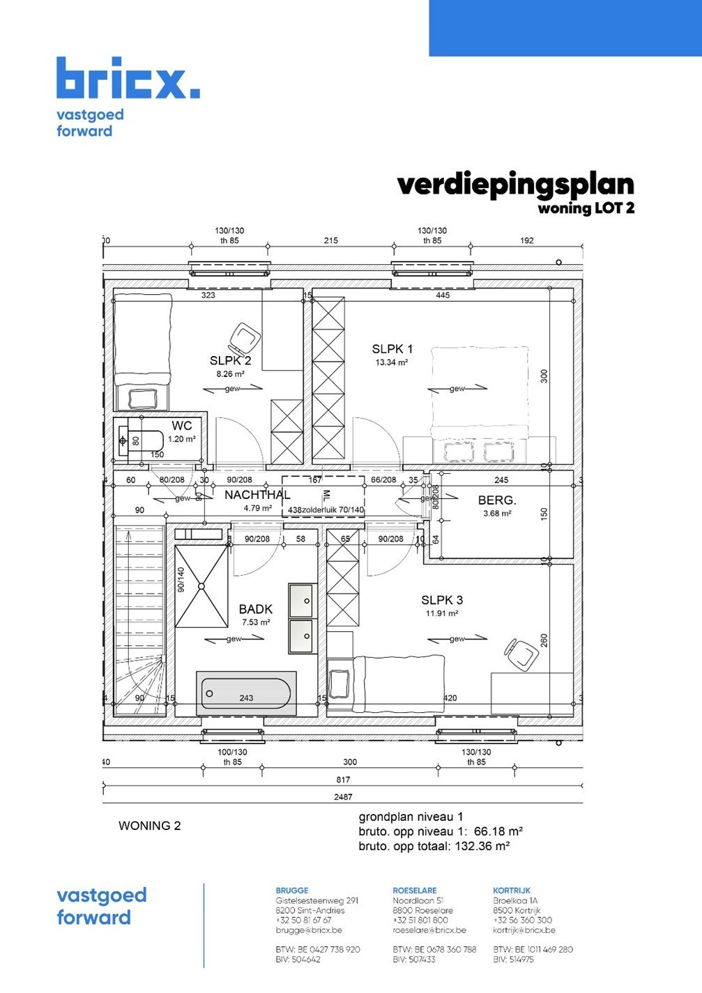 House for sale in Kuurne with 3 bedrooms - photo 3