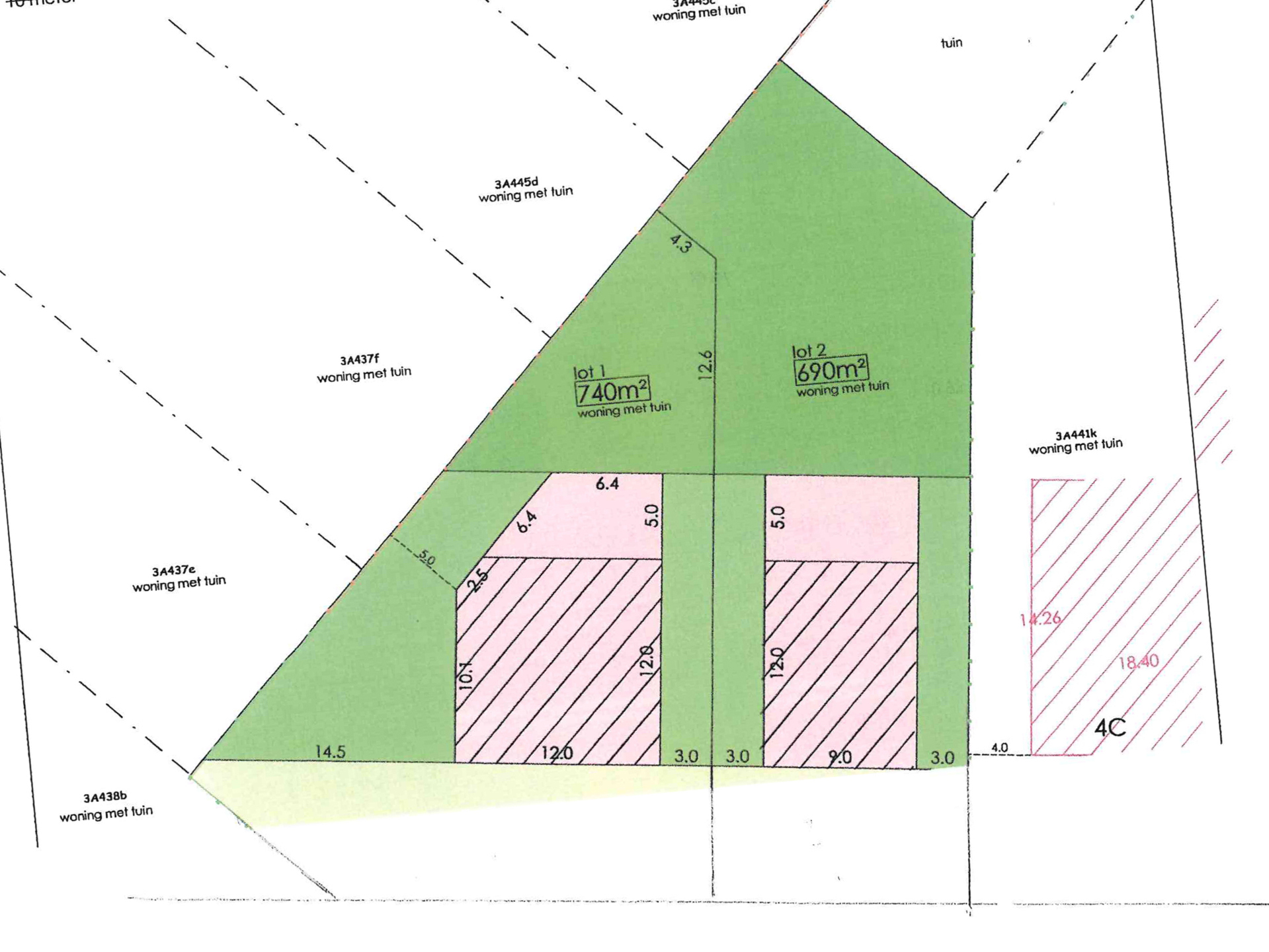 Ruime bouwgrond voor open bebouwing te Wieze! - foto 3