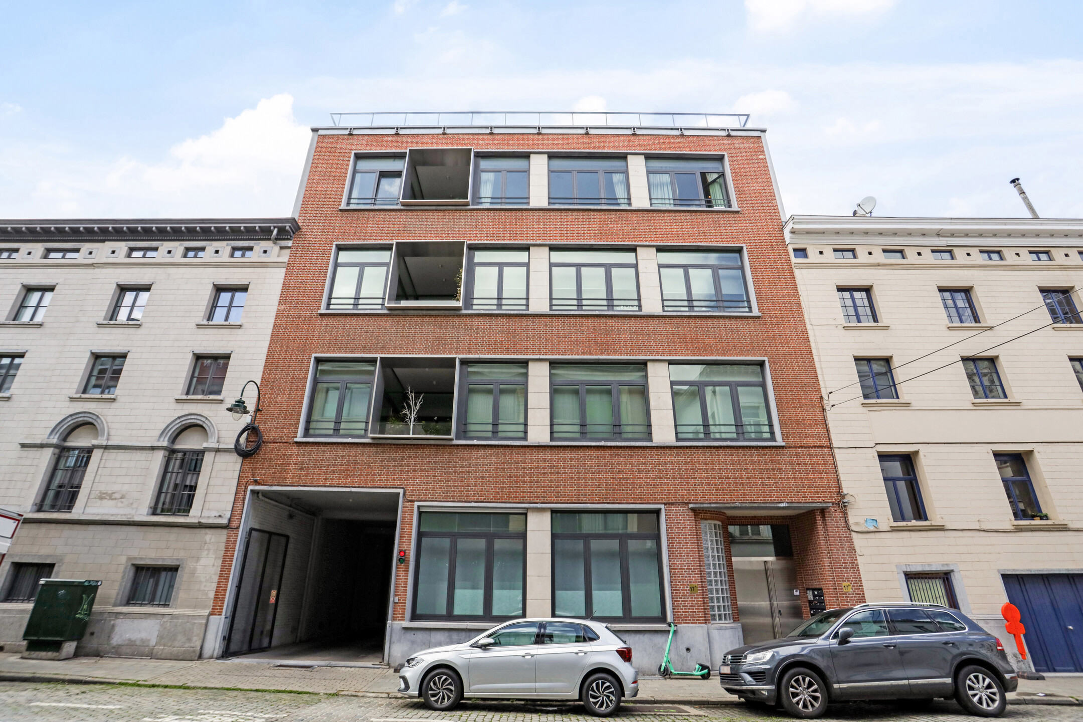 Appartement met 1 slaapkamer + parking in de Dansaert-wijk - foto 1