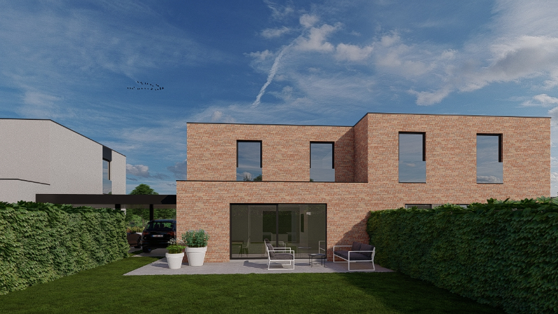 Halfopen nieuwbouw op maat te Roeselare - foto 2