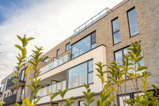 <p>OPENDEURDAG Zaterdag 04/07/2026 Op afspraak<br /><br /><br />Op een strategische locatie in Zandhoven nabij het centrum verrijst <strong><em>Residentie Veertien</em></strong>, een nieuwbouwproject dat hedendaagse architectuur, verfijnd wooncomfort en toekomstgerichte technieken moeiteloos samenbrengt. Op de plaats waar vroeger de <em>14 Billekens</em> het aantrekkingspunt van Zandhoven was, ontstaan vandaag twee elegante gebouwen met 33 exclusieve appartementen en één hoofwaardige commerciële ruimte, verbonden via een ondergrondse parkeerkelder. Wenst u graag een appartement aan de rustige binnenzijde of geniet u liever van wat passage? Residentie 14 heeft het allemaal.</p>
<p></p>
<p><strong><em>Appartement A1.4 Ruim appartement op de eerste verdieping met 3 slaapkamers, 2 badkamers en 2 terrassen (115,6m²)</em></strong></p>
<p>INDELING: Inkomhal met vestiaire ruimte en apart toilet, grote leefruimte met open ingerichte keuken en aansluitend een overdekt terras met Zuidwest oriëntatie. wasplaats/ berging, Masterbedroom met met ensuite badkamer, slaapkamer 2 en 3 die toegang hebben tot een tweede overdekt terras noordoosten georiënteerd. Het individueel plan kan je terugvinden op onze website: https://www.yvesvanpelt.be/project/residentie-14/</p>
<p>Technisch blinkt dit project uit in kwaliteit en duurzaamheid. Dankzij de geothermische warmtepompen, vloerverwarming en -koeling, ventilatie C+, doorgedreven isolatie en gemeenschappelijke zonnepanelen wordt een E-peil tot maximaal E20 bereikt. Dit resulteert in een comfortabel binnenklimaat, opmerkelijk lage energiekosten en een 50% vermindering van de onroerende voorheffing gedurende 5 jaar.</p>
<p>Het terrein van 4.722m² wordt omgevormd tot een stijlvolle en onderhoudsvriendelijke groene omgeving met verfijnde wandelpaden en autostaanplaatsen voorzien van laadpalen. Verplichte aankoop van ondergrondse autostaanplaats en berging.<br /><br />De verkoop valt onder BTW op het constructie aandeel en registratie rechten op het grondaandeel. <br />Aankoop is mogelijk aan 6% BTW zowel voor wonen als verhuren (mits men voldoet aan de voorwaarden)</p>
<p></p>
<p>Bent u geïnteresseerd? Kom dan zeker met ons het appartement ontdekken!<br />03 361 51 51 – info@yvesvanpelt.be</p>