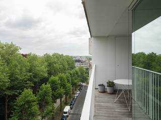 Magnifiek wonen tussen de kruien van de bomenDit energiezuinig appartement (A-label) bevindt zich op de 7de verdieping van een stijlvol wooncomplex...
