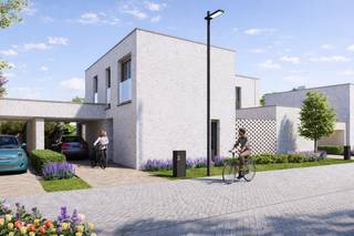 <strong>Welkom op NIEUWBOUWZONDAG op 26 april van 14 uur tot 16 uur!</strong><br /><br />Dit nieuwe woonproject met<strong> 13 gezinswoningen</strong> bevindt zich op een fijne en rustige ligging in de <strong>Heggenstraat in Peer</strong>, vlakbij het centrum. Alle voorzieningen zoals scholen, winkels, horeca, sport en cultuur zijn eenvoudig te voet of met de fiets bereikbaar. Het project wordt omringd door een groene en aangename omgeving die een natuurlijke buffer vormt tussen wonen en het stadsleven. De doordachte inplanting creëert een autoluwe woonomgeving, waar veiligheid, leefbaarheid en rust centraal staan.<br /><br /><strong><span>Woning 03 met 4 slaapkamers:</span></strong><br />-Oppervlakte woning 155,38 m²<br />-Leefruimte met veel lichtinval en open keuken<br />-Berging aan de keuken <br />-Apart toilet gelijkvloers<br />-1 gelijkvloerse slaapkamer (of bureau) met aansluitende badkamer<br />-3 slaapkamers en 1 badkamer met toilet op verdieping<br />-Vloerverwarming en zonnepanelen<br />-Gezellige tuin met ruim terras<br />-Grote tuinberging en carport<br /><br />Elke woning beschikt over een functionele indeling, grote raampartijen, optimale lichtinval en een hoogwaardige afwerking. Duurzame materialen en energiezuinige technieken zorgen voor een zeer lage energiekost en een woning die klaar is voor de toekomst. <span>Alle woningen worden volledig afgewerkt naar eigen smaak volgens lastenboek en dit met de professionele hulp van de kopersbegeleiding.<br /></span><br />Contacteer ons voor meer informatie of een afspraak op 011 39 90 50 . Wij ontzorgen je ook voor de verkoop van je huidige woning!<br /><br /><em>Getoonde renders en plannen zijn indicatief.</em>