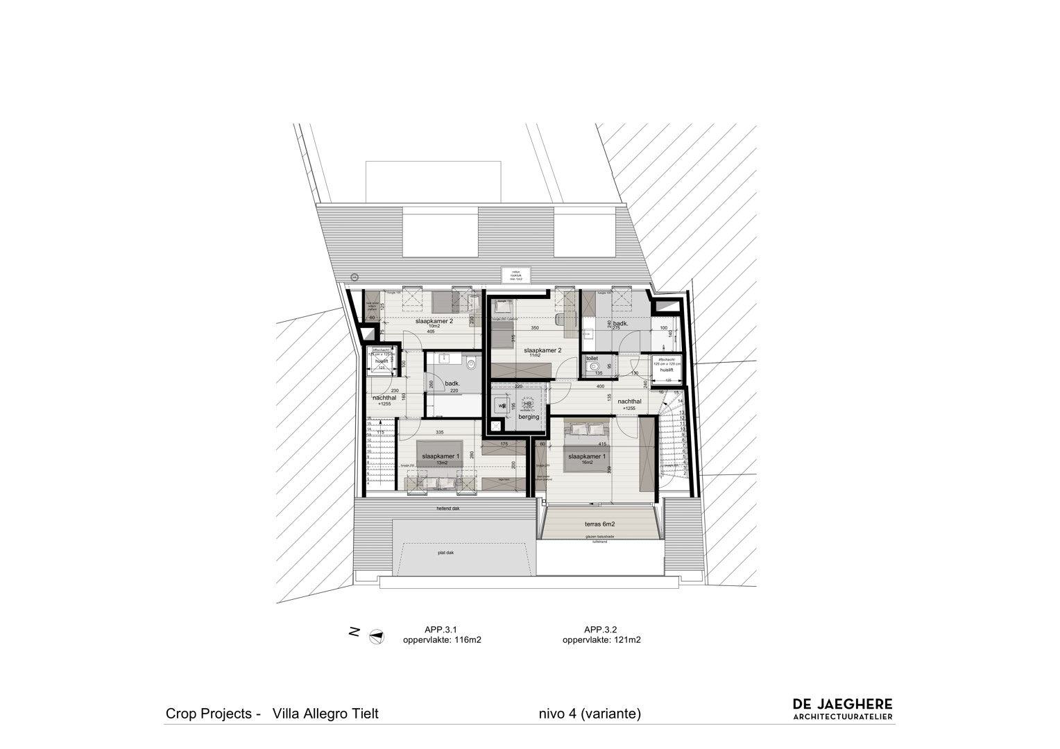 Nieuwbouw duplex appartement in residentie 'Villa Allegro' in het hartje van Tielt! - foto 5