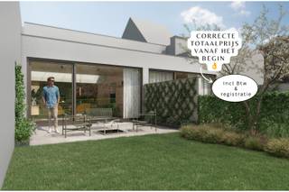 Prachtige Art-Deco Nieuwbouwwoningen.427 850 € is de prijs inbegrepen 6% btw en de registratierechten voor deze net iets andere exclusieve...
