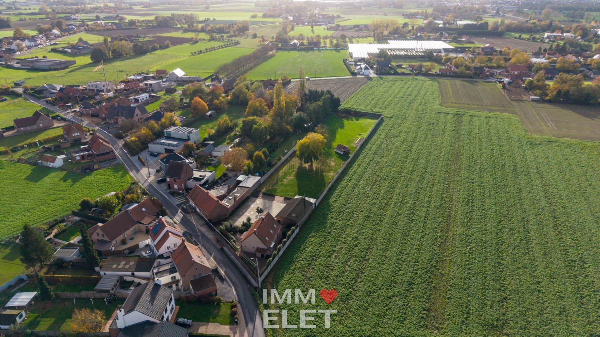 WATERHOEK WAREGEM - LANDELIJKE WONING OP 4.620 M² - foto 1