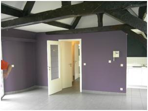 Gezellig appartement in het centrum van VEURNE.Living met een open ingerichte keuken en een klein balkon. (2M²)Berging en een toilet - badkamer met...