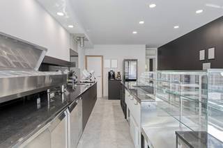 LAYOUT: Ground floor: - commercial space with space behind that can serve as a utility roomFirst floor: - living area with open kitchen and...