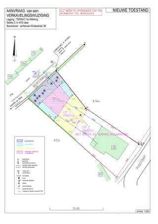 <strong>Immo Van Middelem verkoopt deze zéér rustig (in een kleine éénrichtingstraat) gelegen bouwgrond van +/-4a01ca geschikt voor het oprichten van een open bebouwing te St.-Katherina-Lombeek (Ternat).</strong><br /><strong>Een grote troef van deze woning is de rustige woonomgeving, op wandelafstand van het centrum van St-Katherina-Lombeek met alle nodige winkels, scholen, sportfaciliteiten en openbaar vervoer. Het treinstation van Ternat ligt op +/- 1,5km en de oprit naar de E40 op +/- 2km.</strong><br /><br />De straatbreedte bedraagt +/-18,15m, de gevelbreedte max. 11,12m en de perceeldiepte ± 25m. <br /><br />Deze grond maakt deel uit van een kleine verkaveling, met de volgende goedgekeurde bouwvoorschriften:<br />- deze bouwgrond is bedoeld voor een eengezinswoning met maximaal twee woonlagen en mogelijkheid van zorgwonen<br />- de bouwzone is 7,64 m tot 9,86 m diep met een maximaal bebouwbare oppervlakte van 91,00 m²;<br />- een hellend dak is verplicht (plat dak niet toegelaten);<br />- een tuinberging tot maximum 16,00 m² oppervlakte;<br />- een terras van maximum 40,00 m²;<br />- minimaal één autoparkeergelegenheid op de eigen kavel in de vorm van een<br />inpandige garage of een parking/oprit in de voortuin.<br /><br />Kosten voor opmaak PV en afpaling (+/- 1.000 €), voor de verkavelingsakte (+/- 1.300 €) en de kosten voor aanleg van de nutsvoorzieningen (4.900 €) zullen ten laste van de koper zijn.<br /><br />Geen directe bouwverplichting. <br />Vrij bij akte.
