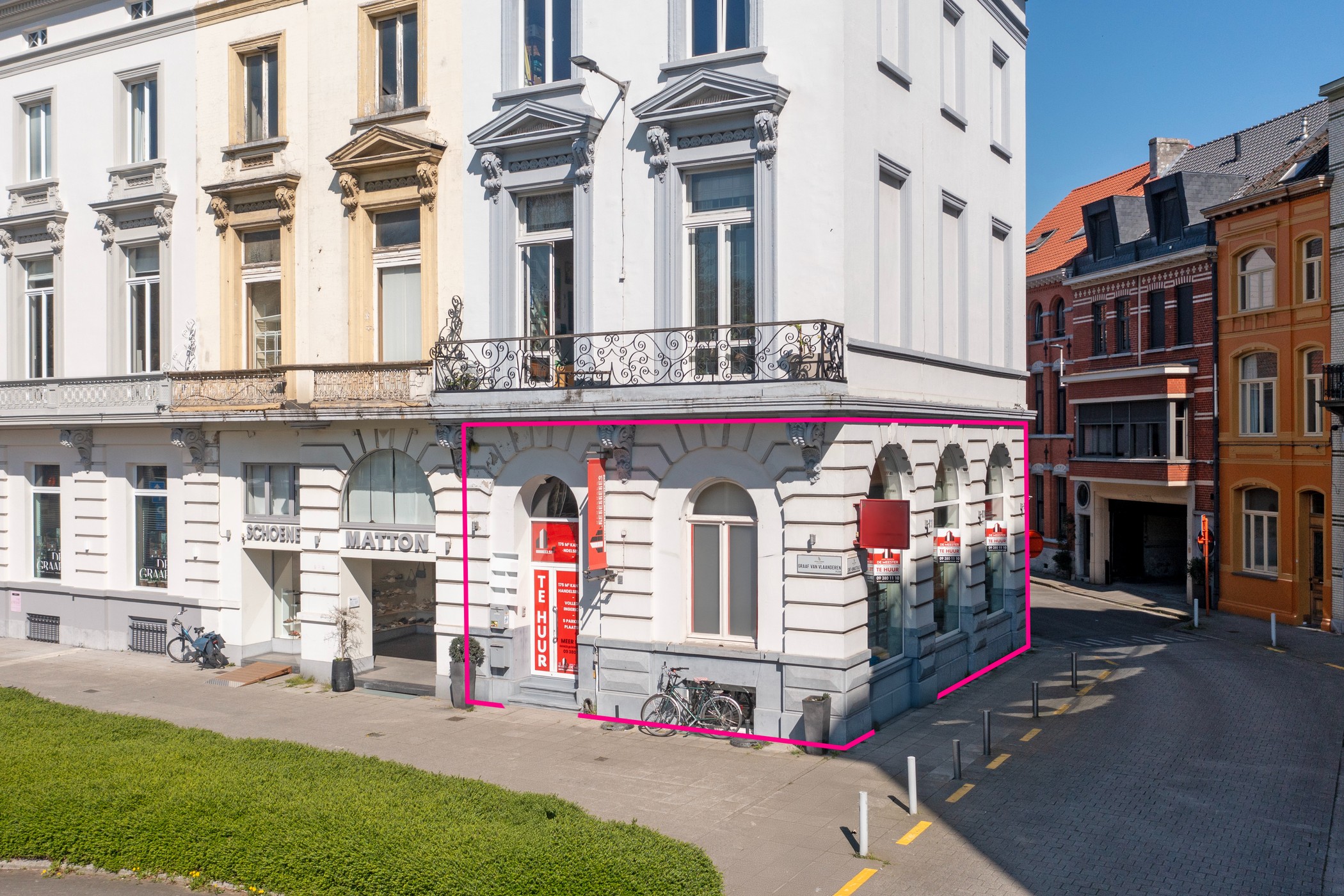 Stijlvol kantoor 198m² in prachtig herenhuis te Gent. - foto 1