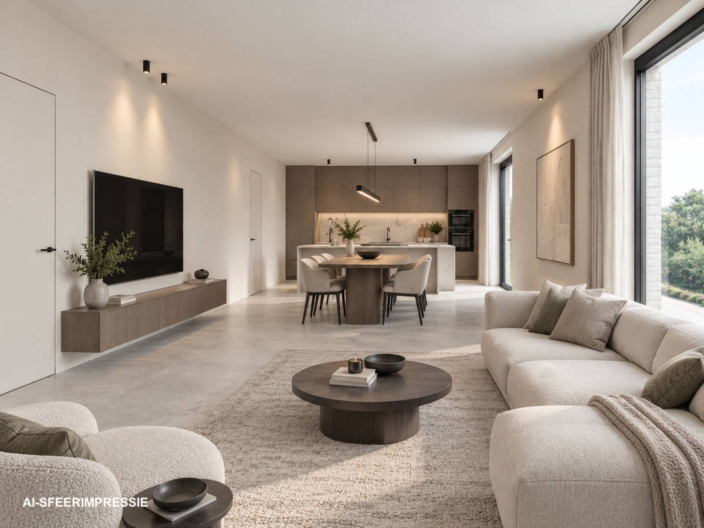 Ruim appartement (113 m²) met 2 slpk en overdekt terras. - foto 2